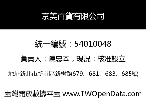 京美百貨有限公司