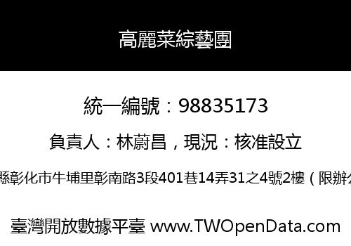 高麗菜綜藝團