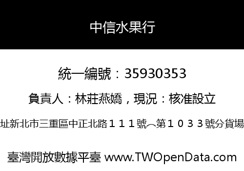 中信水果行