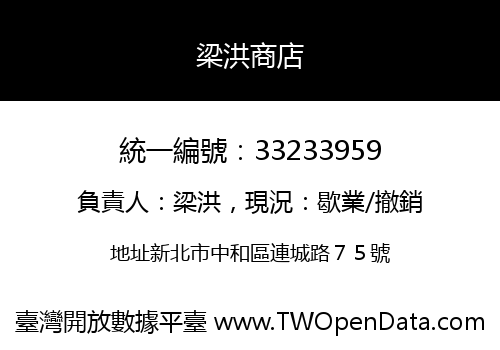 梁洪商店