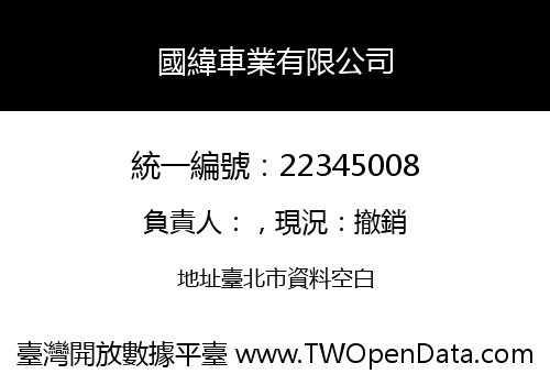 國緯車業有限公司