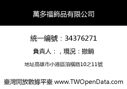 萬多福飾品有限公司