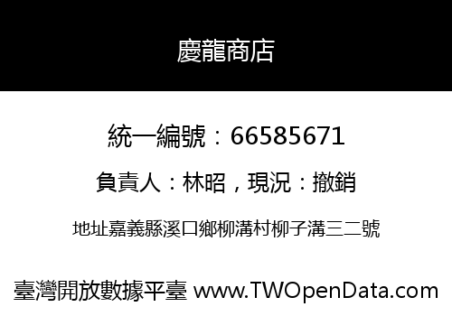 慶龍商店