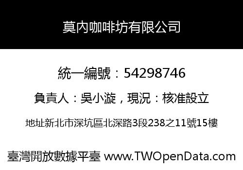 莫內咖啡坊有限公司
