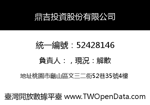 鼎吉投資股份有限公司