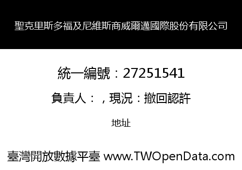 聖克里斯多福及尼維斯商威爾邁國際股份有限公司