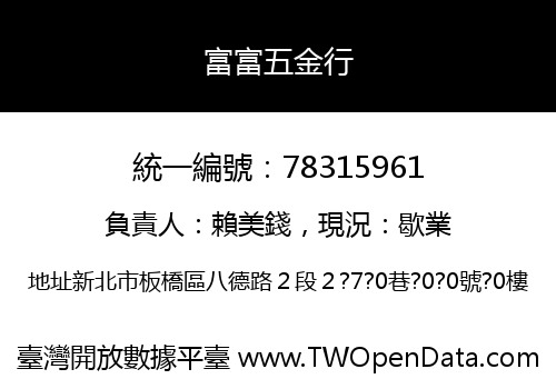富富五金行