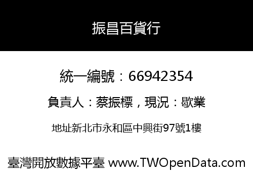 振昌百貨行