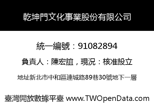 乾坤門文化事業股份有限公司