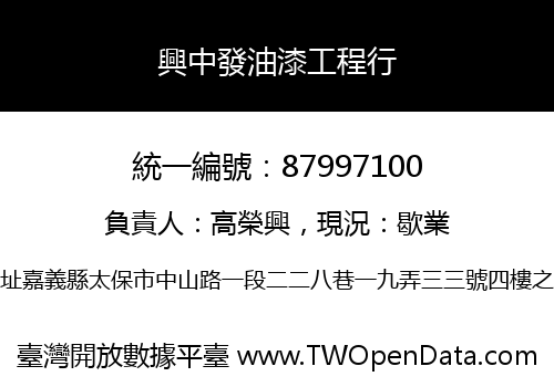 興中發油漆工程行