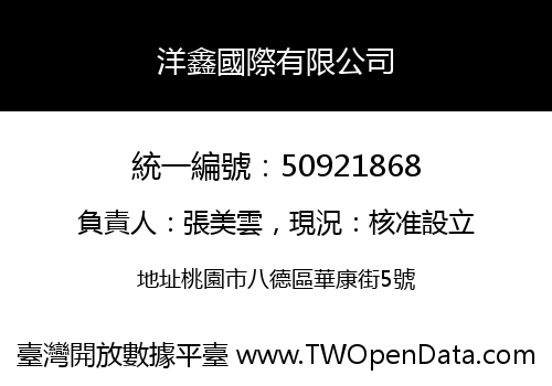 洋鑫國際有限公司