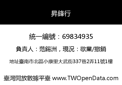 昇鋒行