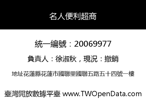 名人便利超商
