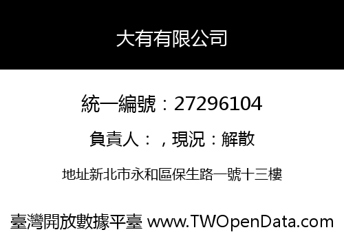 大有有限公司