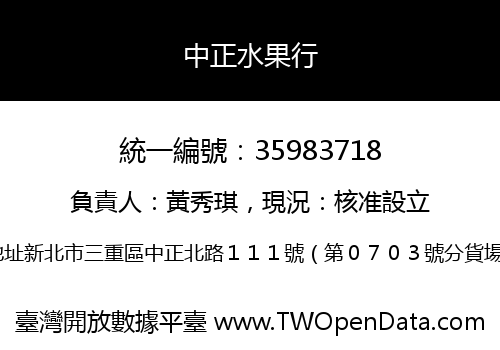 中正水果行