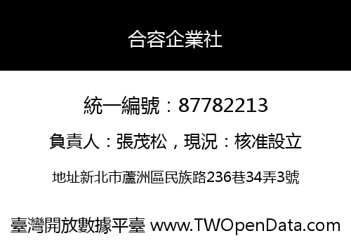 合容企業社