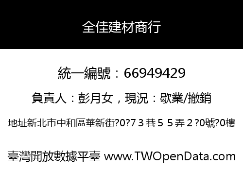 全佳建材商行