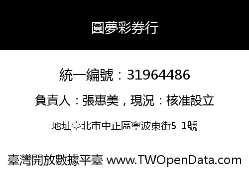 圓夢彩券行