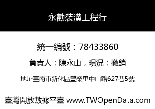永勸裝潢工程行