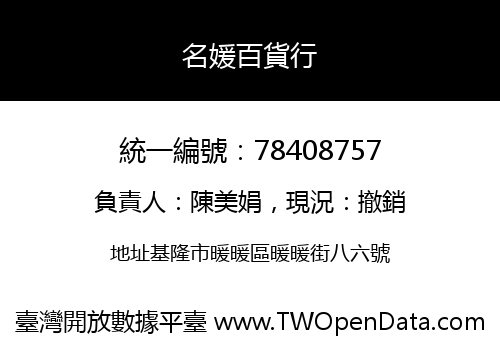 名媛百貨行