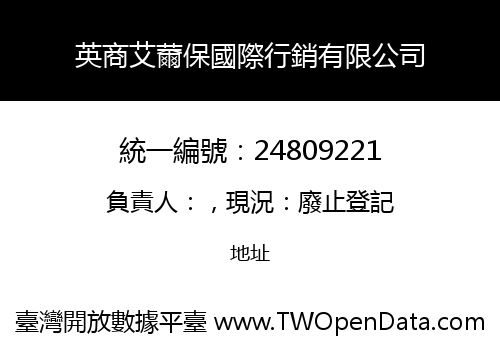 英商艾薾保國際行銷有限公司