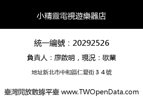 小精靈電視遊樂器店