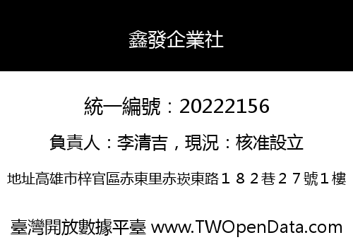鑫發企業社