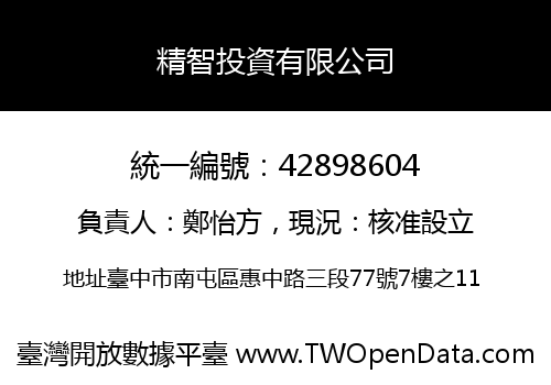 精智投資有限公司