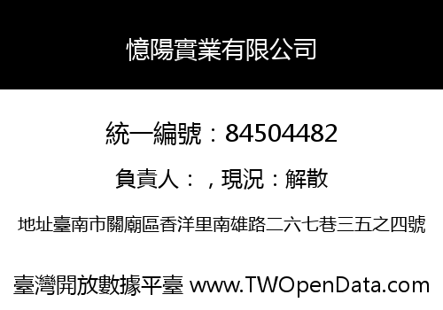 憶陽實業有限公司