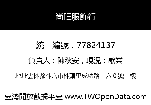 尚旺服飾行