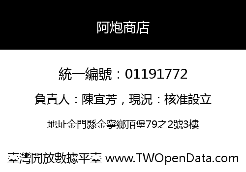 阿炮商店