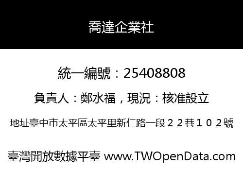 喬達企業社