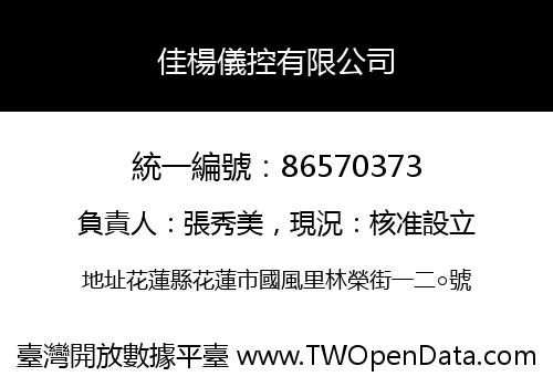 佳楊儀控有限公司