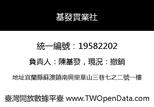基發實業社