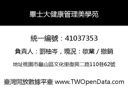 畢士大健康管理美學苑