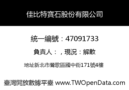 佳比特寶石股份有限公司