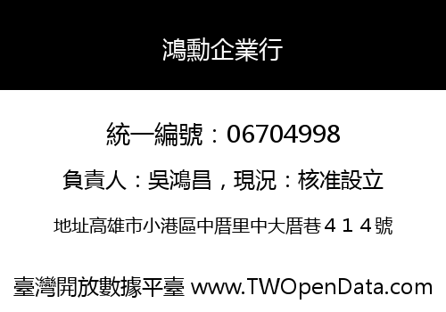 鴻勳企業行