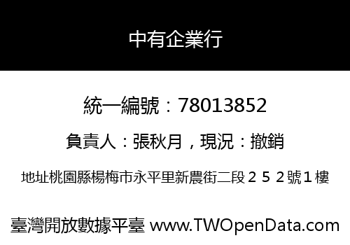 中有企業行