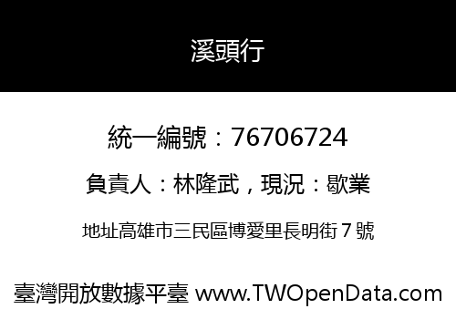 溪頭行