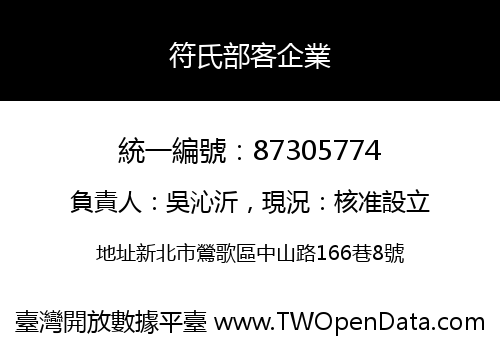 符氏部客企業