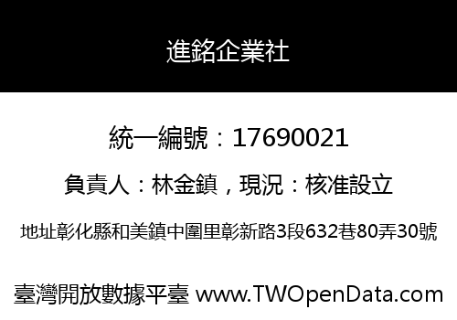 進銘企業社