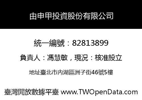 由申甲投資股份有限公司