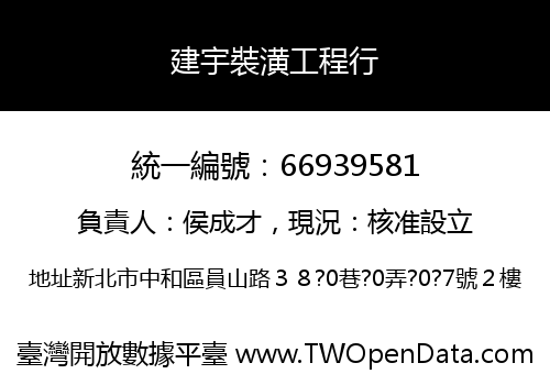 建宇裝潢工程行