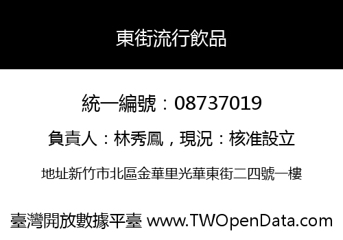 東街流行飲品