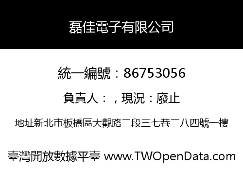 磊佳電子有限公司