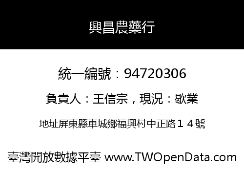 興昌農藥行