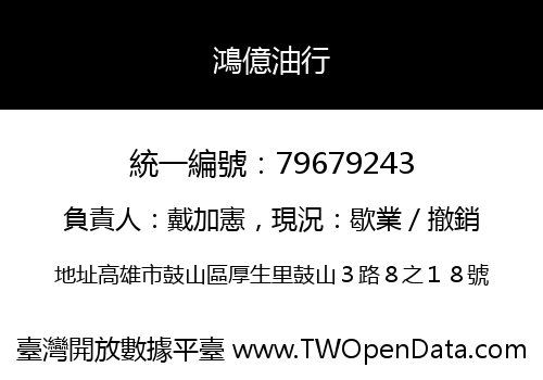 鴻億油行