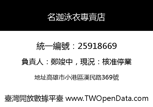 名迦泳衣專賣店