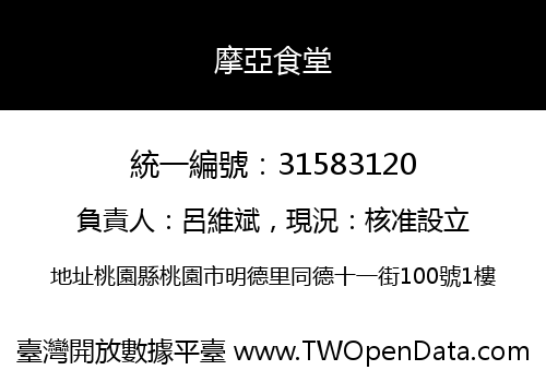 摩亞食堂