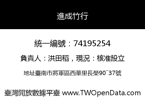進成竹行